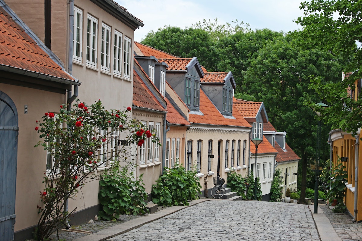 Beige-and-brown-painted-houses